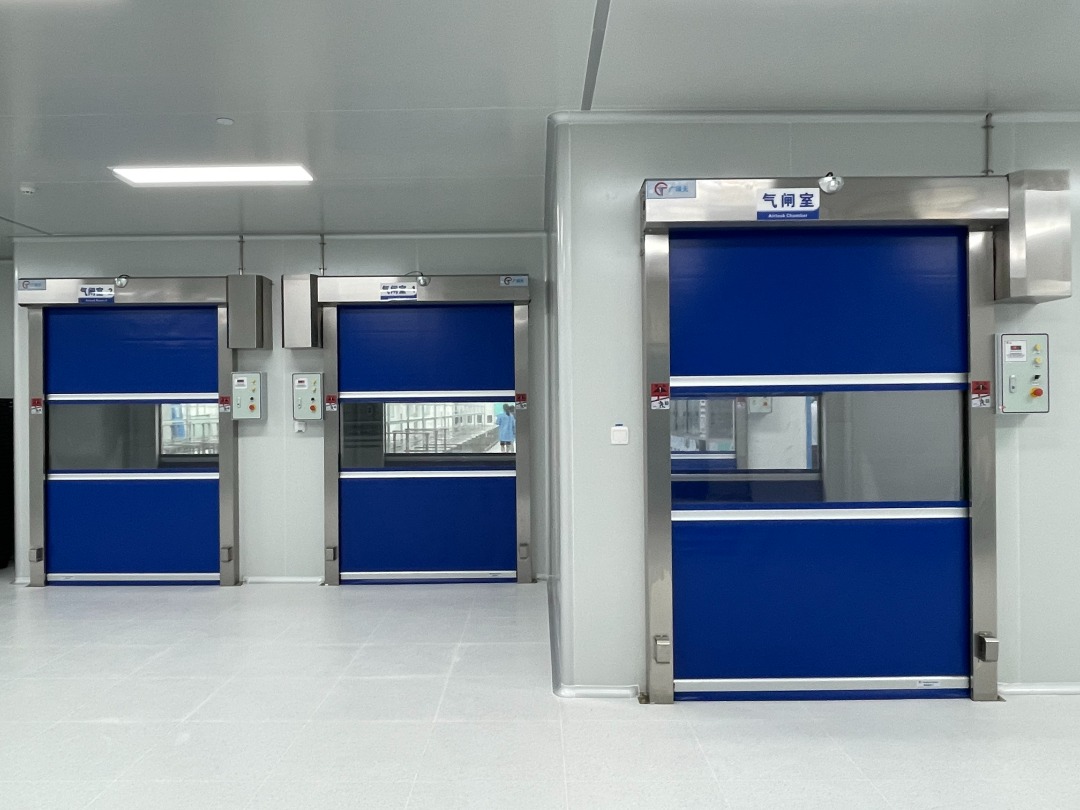 PVC Roll Up Speed door, Supplier High Speed door China